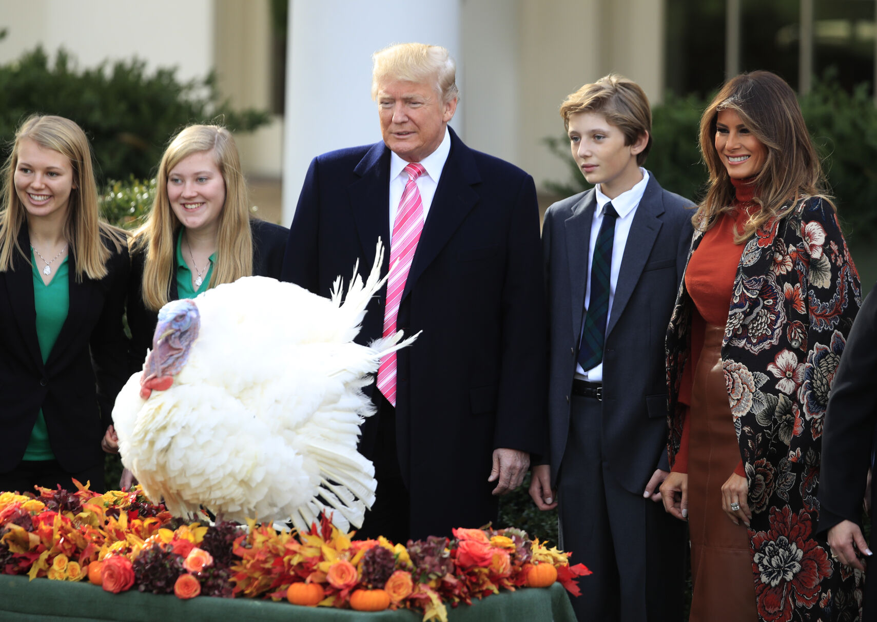Trump turkey pardon, 2017